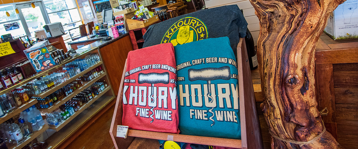 Khoury's Shirts and Merchandise